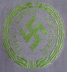 Posible emblema de las unidades Schuma organizadas por los alemanes. 